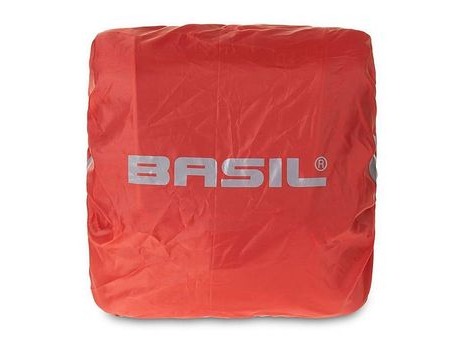 Basil BAS50400 Raincover for Sport Design Double Pannier Bag Red. click to zoom image
