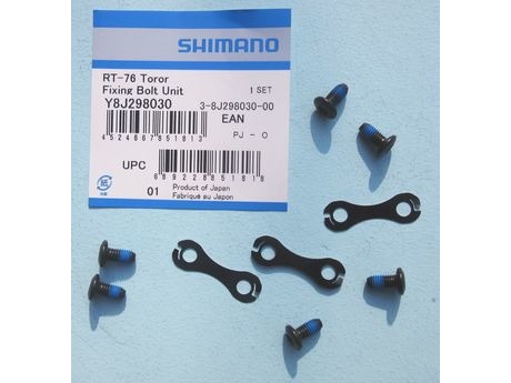 Shimano Y8J298030 SM-RT76 Rotor Fixing Bolt Unit - S33 click to zoom image