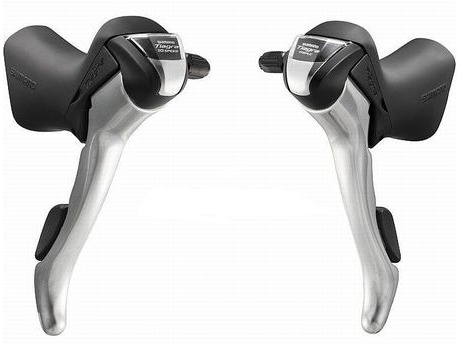 Shimano ST4603PA Tiagra Triple 10 Speed Road STI Levers. click to zoom image