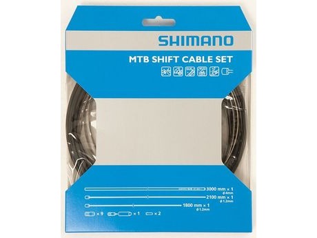 Shimano CABGR7BK Gear Cable Set With Stainless Steel Inner Wires click to zoom image