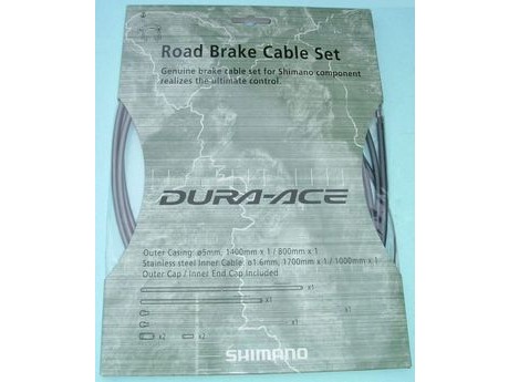 Shimano Dura Ace Road Brake Cable Sets - High Tech Grey click to zoom image