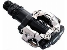 Shimano M520 MTB SPD Pedals - Two sided mechanism.
