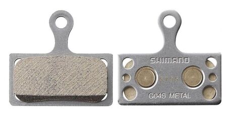 Shimano BPG04SMX G04S-RX Disc Pads & Spring, Metal Sintered Pad, Steel Back click to zoom image