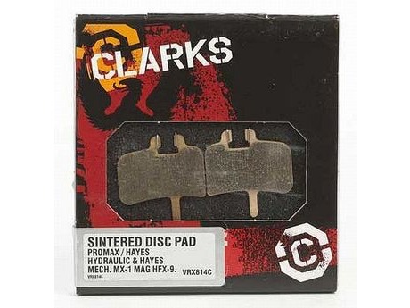 Clark's VRX814C Sintered Disc Pads Hayes Hydraulic (D10). click to zoom image